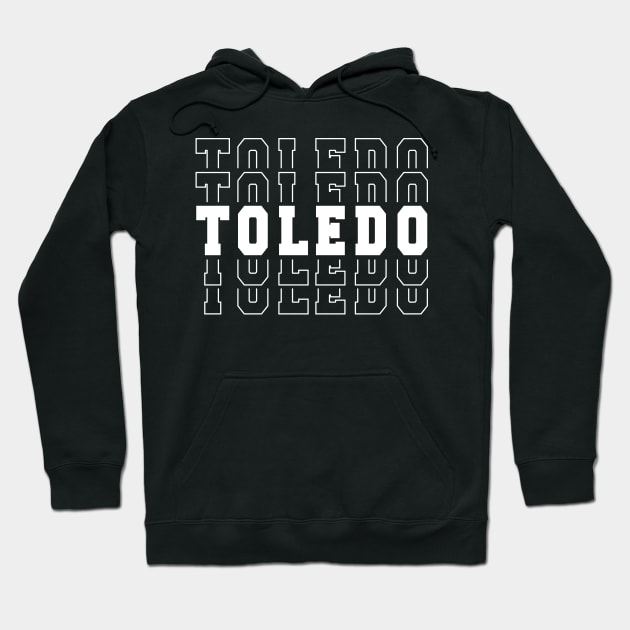 Toledo city Ohio Toledo OH Hoodie by TeeLogic